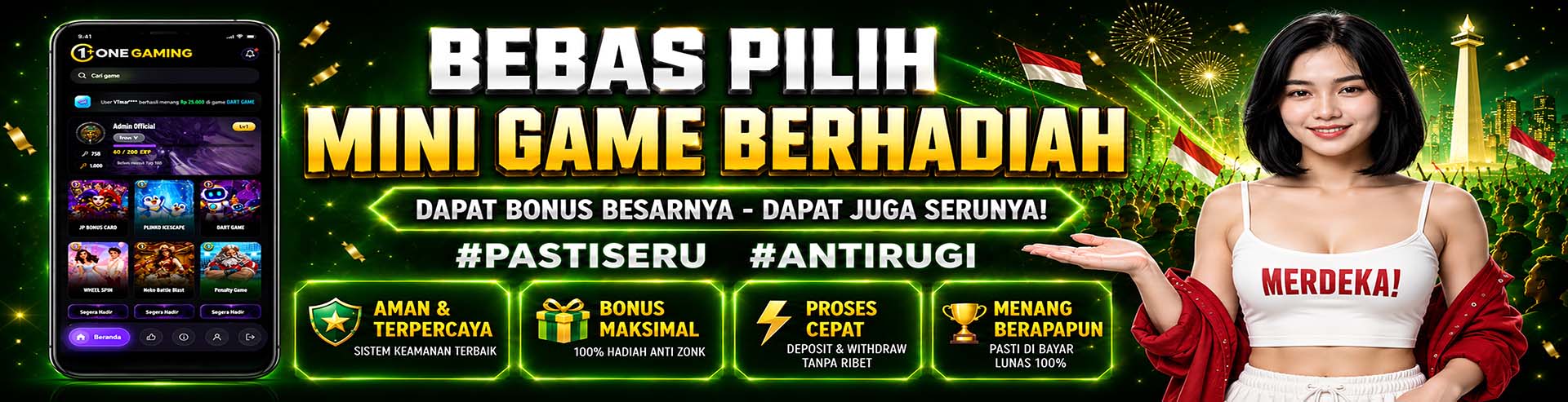one gaming bonus